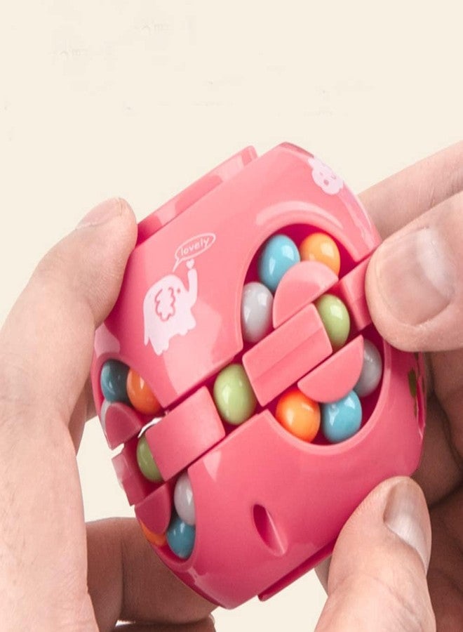 DECODAZZ Infinity Cube Fidget,Rotating Cube,Sensory Toy,Stress Relief Toy,Rotating Magic Beans,Sensory Toys,Creative Educational Toy for Children, Adults - Image 3